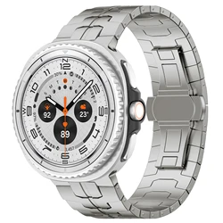 Premium Stainless Steel Metal Watchband Bracelet Strap - Galaxy8 classic 46mm (Titanium)