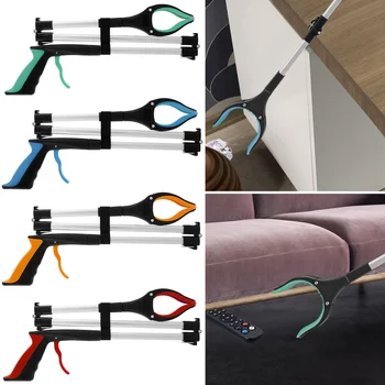 Foldable Gripper Extender Litter Picker Grabber Stick with 360 ° Rotating Clip Hand Tools Portable Collapsible Garbage Grabber 1