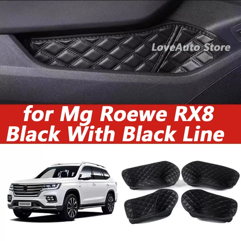 

For Mg Roewe Rx8 2021 2020 2019 2018 Car Front Rear Door Inner Armrest Handle Door Multifunctional Storage Box Cover