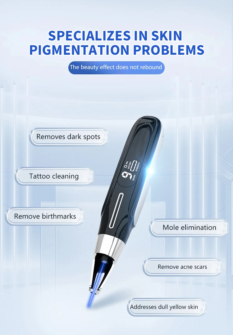 Creion laser cu picosecunde, îndepărtarea acneei, nevus, pete negre, pigment pentru tatuaje, hine_voghion.com