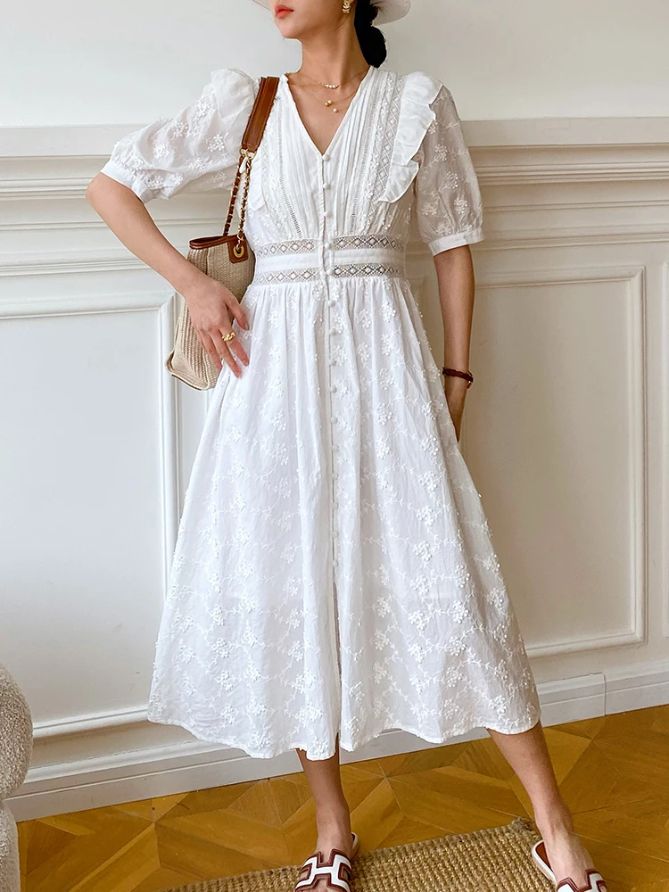white christmas dresses Midi Dress Florine – Gaâla