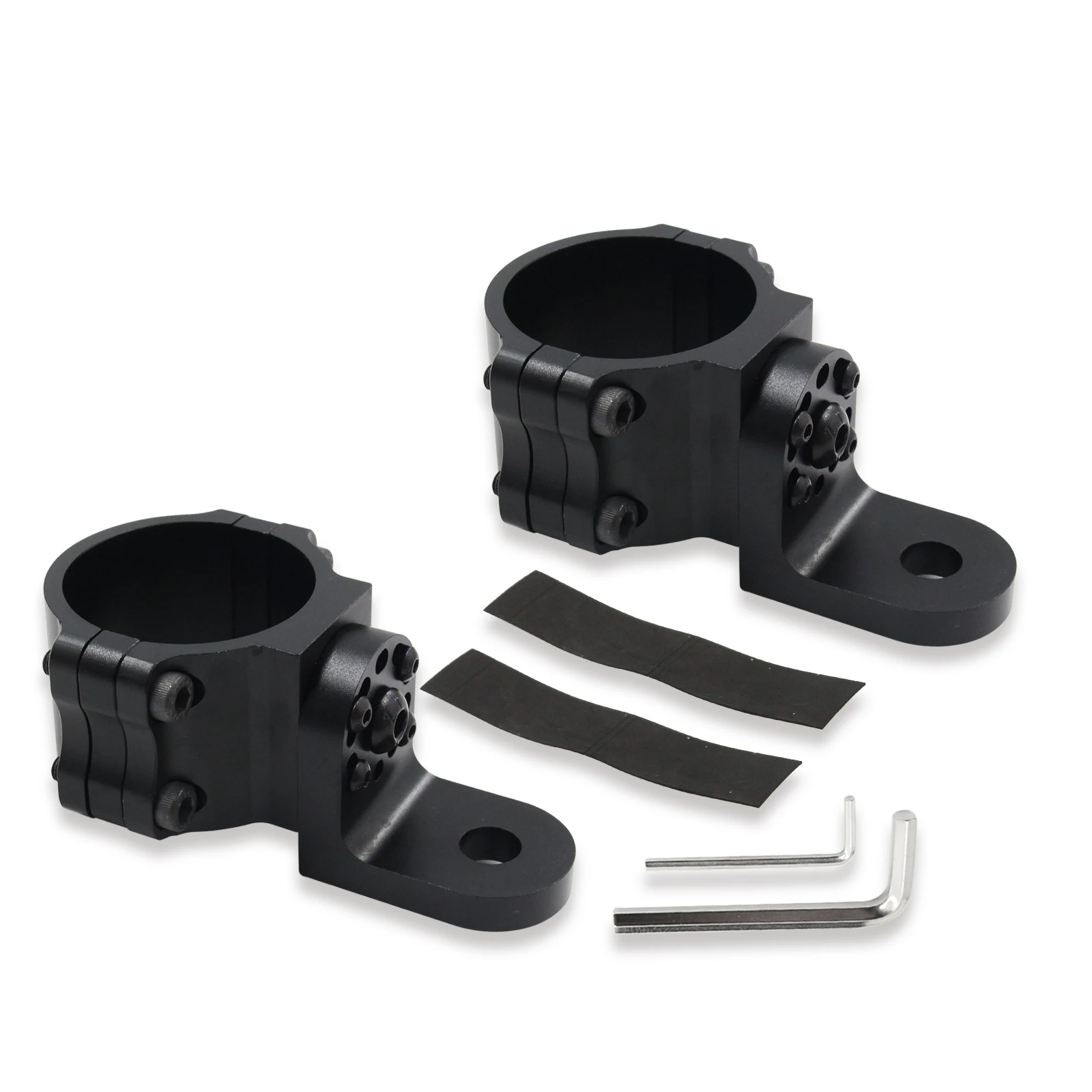 2X Utv Led Whip Light Mounts Utv Flag Mount Staffe Per Antenna A Led Per 1.75 "-2" Atv Roll Bar Cage Rzr 900 1000 Xp Pro Commander