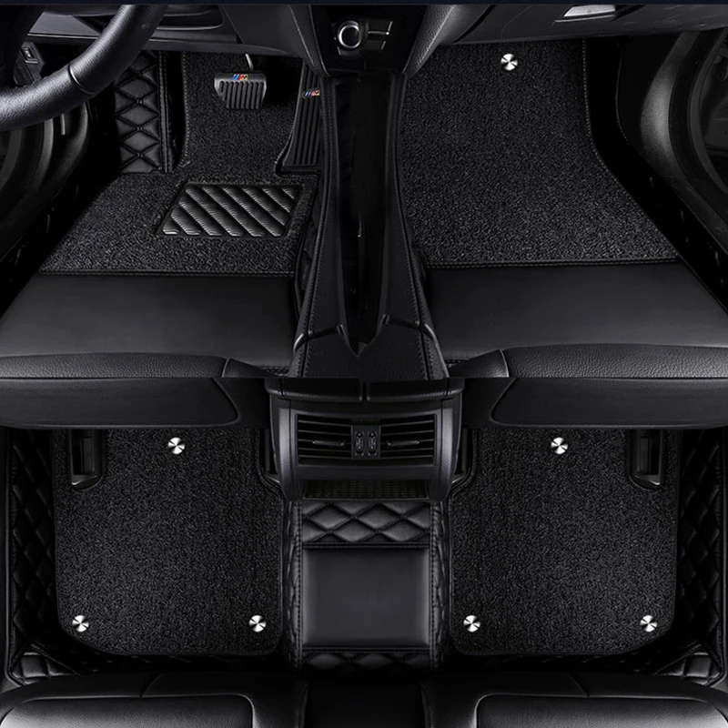 

Custom Car Floor Mats for Subaru Forester 2008-2012 Interior Details Car Accessories Double-deck Removable