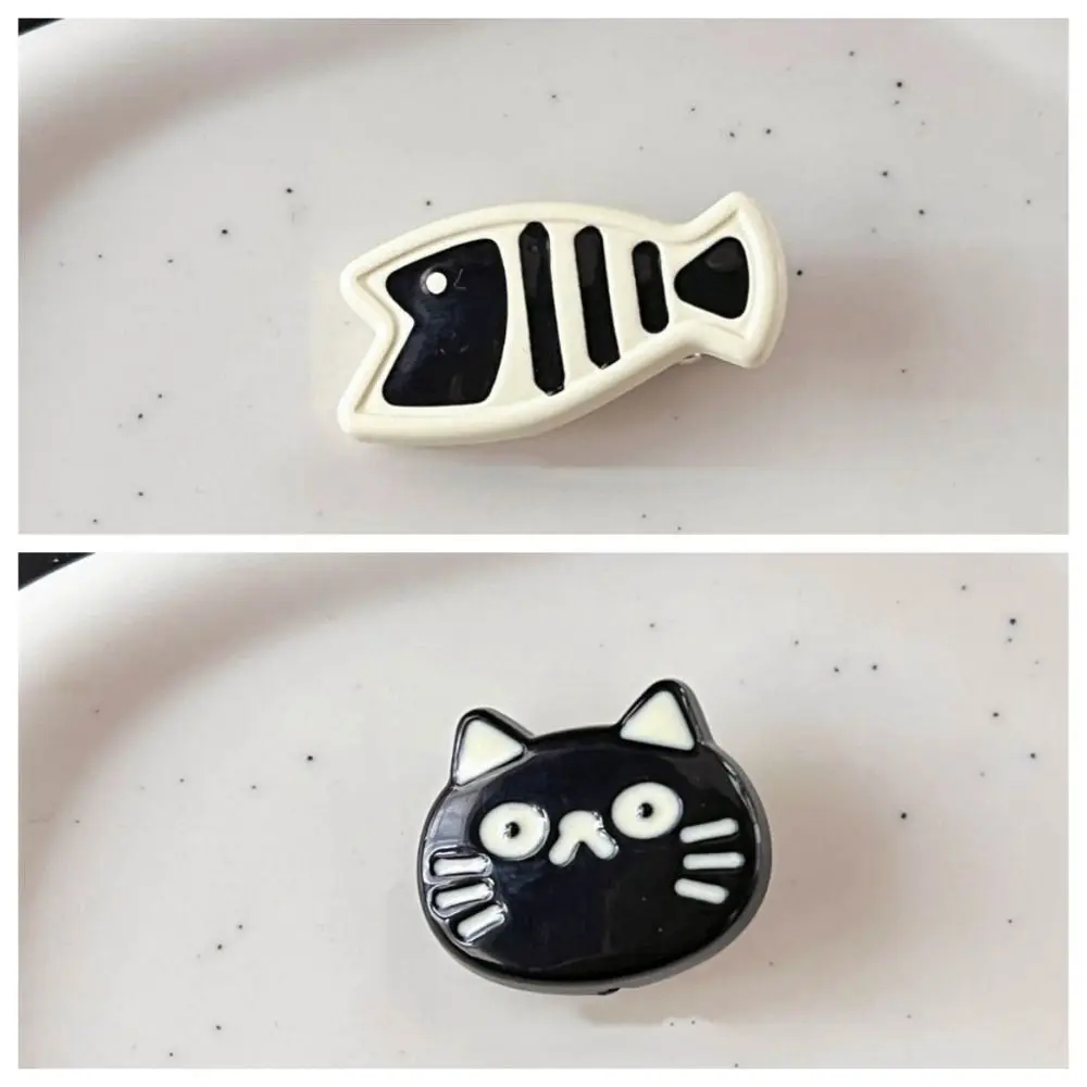 Fashion Cartoon Cat Hair Clip Headwear Korean Style Fish Hairpin Headdress Hair Accessories Cat Duckbill Clip Ladies