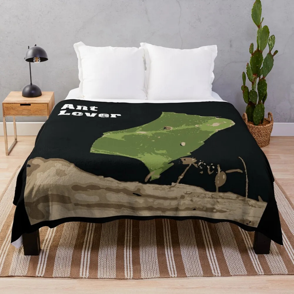 

Плед-одеяло Ant Lover, клетчатые пушистые одеяла, плед для дивана, детское одеяло