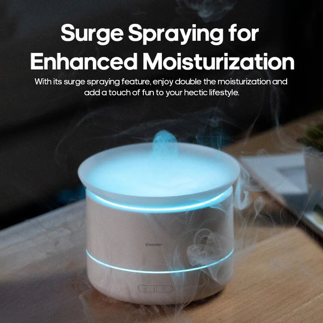 New Mist Spray Surge Aromatherapy Diffuser Essential Oil 200ml USB Humidifier Sprayer Desktop Ornament Creative Gift 5