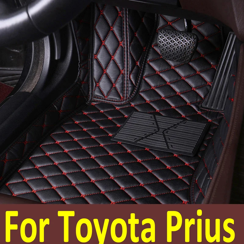 

Car Floor Mats For Toyota Prius 2012 2013 2014 2015 2016 2017 Custom Auto Foot Pads Automobile Carpet Cover Interior Accessories