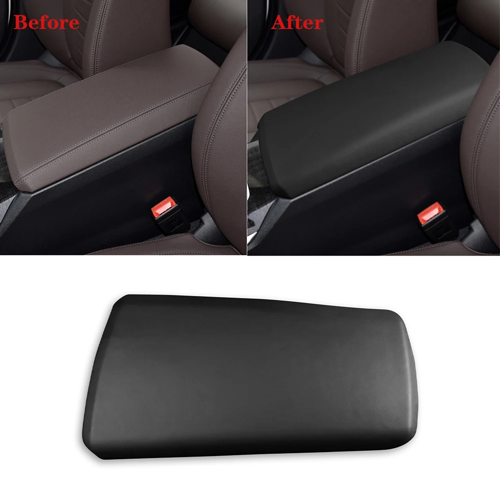 

Car Interior Armrest Box Protective Panel Cover Pad Mat Trim for BMW 3 Series 2020 2021 2022 2023 Accessories ABS Leather
