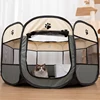 Portable Foldable Cat Tent Cat House Portable Folding Outdoor Travel Pet Tent Cats and dogs delivery room pets octagonal cage 3