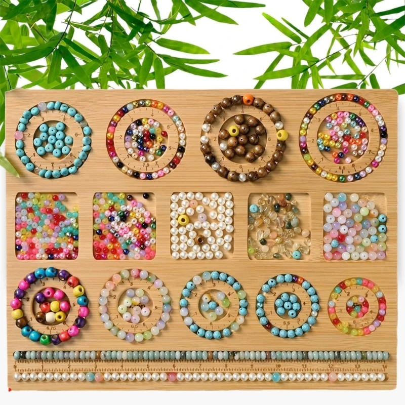 M2EA Versatile Bead Board Jewelry Making Tool Wooden DIY Designs Beading  Mats Trays - AliExpress