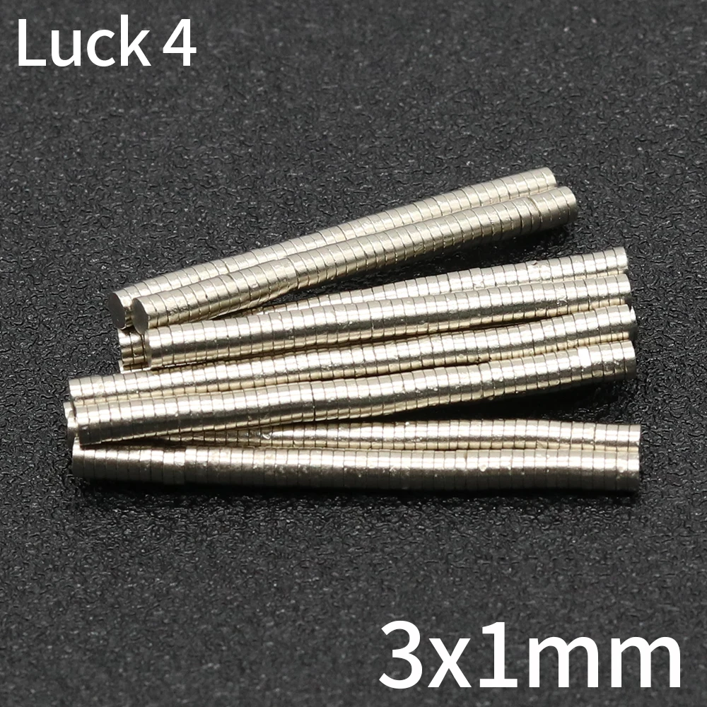 100/200/500/1000Pcs Magnete Rotondo Piccolo 3X1 Magnete Al Neodimio N35 3Mm X 1Mm Ndfeb Permanente Magneti Potenti Super Potenti Imans