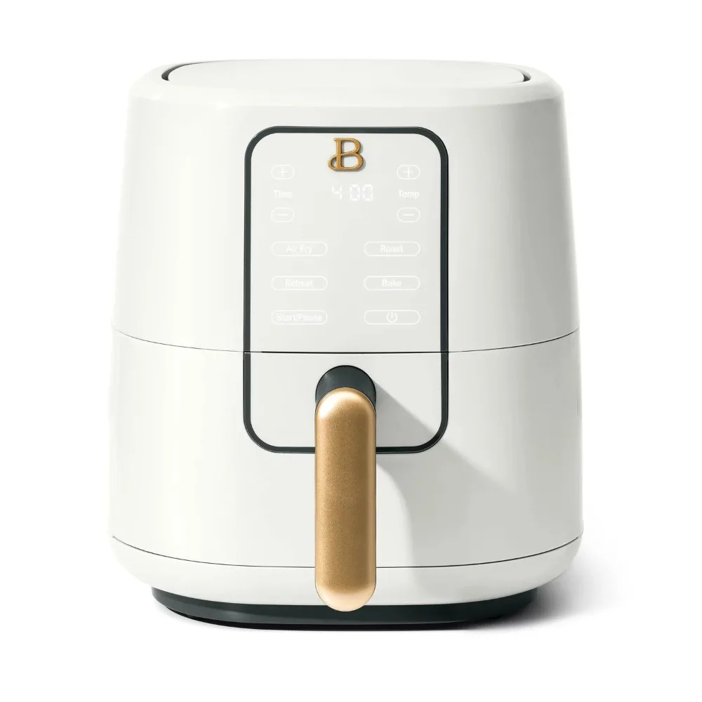 3 Qt Air Fryer with TurboCrisp Technology,Small but mighty,Air Fry, Bake, Roast, and Reheat. Enjoy fast, crisp, evenly