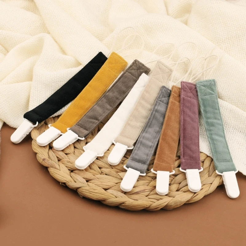 Infant Pacifier Chain Teether Hold Chain Secure Baby Pacifier Reliable Plastic Clip Cotton Comfort pacifier clip pacifier chain pacifier accessories teether clip