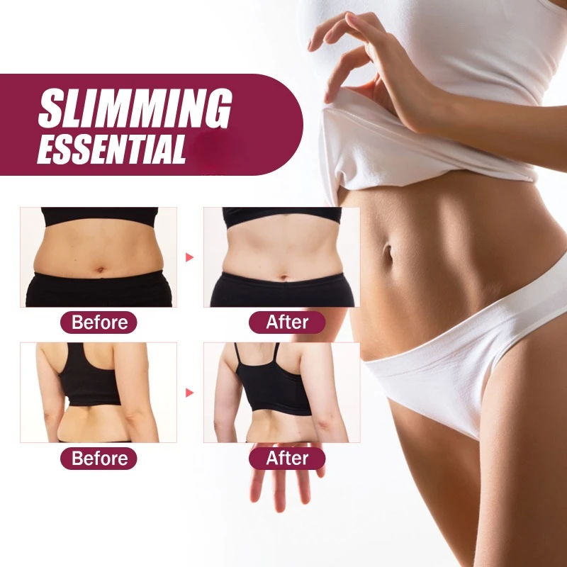 Slimming Oil Fat Burning Waist Belly Lose Weight Slim Down Firming Body Shaping Natural Plant Massage Essential Oils