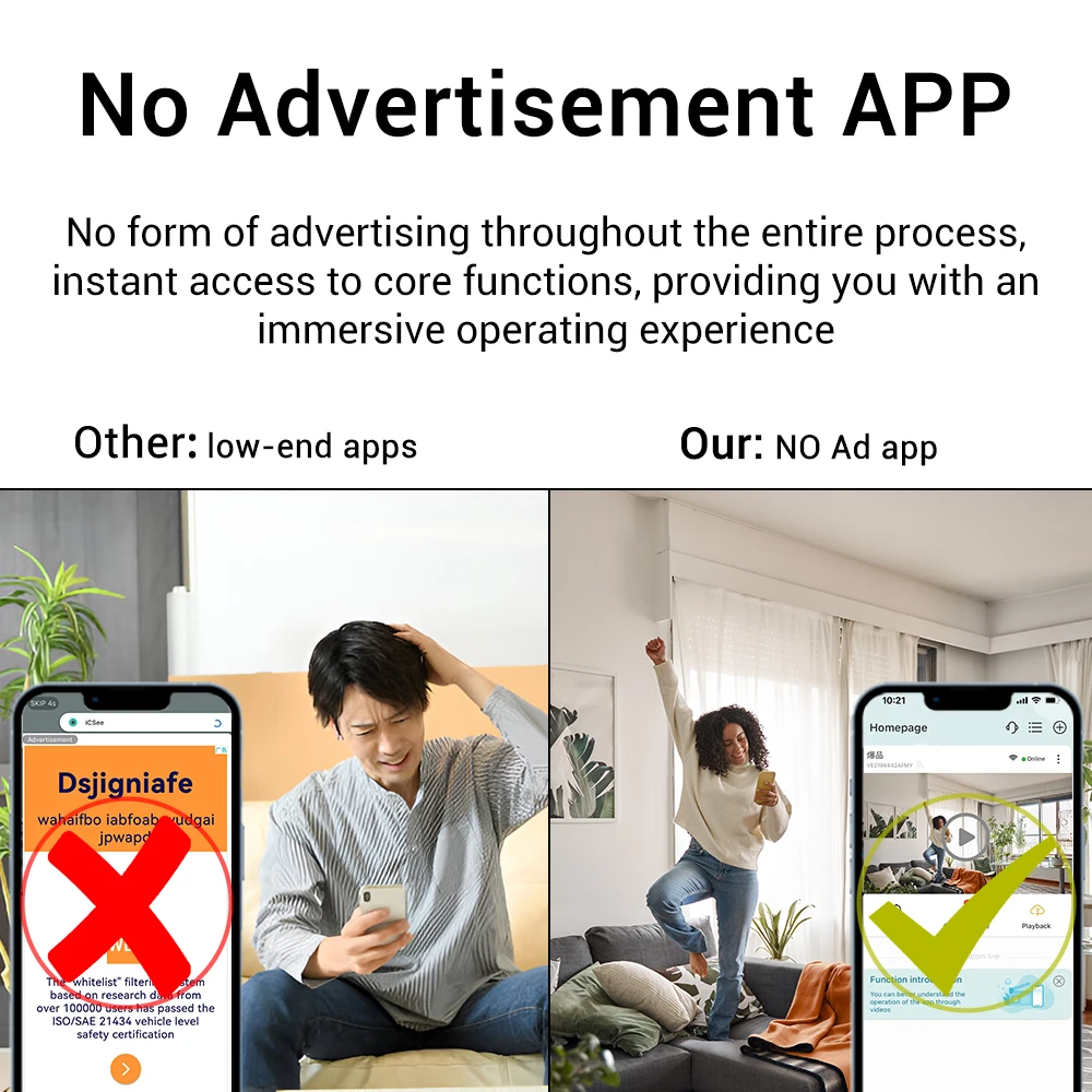 PEGATAH 2.4G IP WiFi Camera 360° Rotate Anti-theft Monitor Security Surveillance Cam Auto Tracking Two Way Audio Cam HAOMI APP