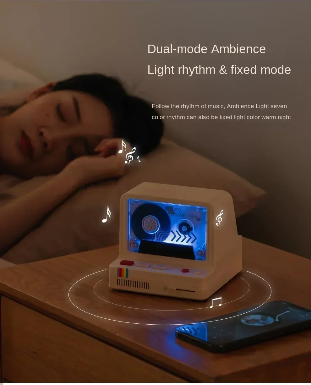 New game console old cassette small audio gift custom bluetooth speaker tape player classic Bluetooth speaker retro 9 Sb3834f04f1df46a8b742a66b73386909j