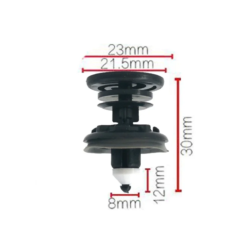 Interior Door Trim Panel Card Clip 10PCS Car Door Clip VW Caddy Touran Tiguan Golf 4 5 6 7 Passat CC Polo Beetle Jetta T5 Audi A4 A5 Q3