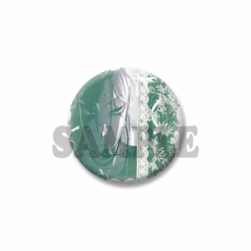 Cute Anime Pins Handmade Round Brooch Cartoon Cosplay Badge - Adorable Jewelry Accessories & Gifts