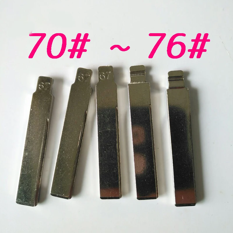 

70 #71 #72 #73 #74 #75 #76 # необработанное пустое лезвие для дистанционного ключа KD VVDI 10 шт./комплект
