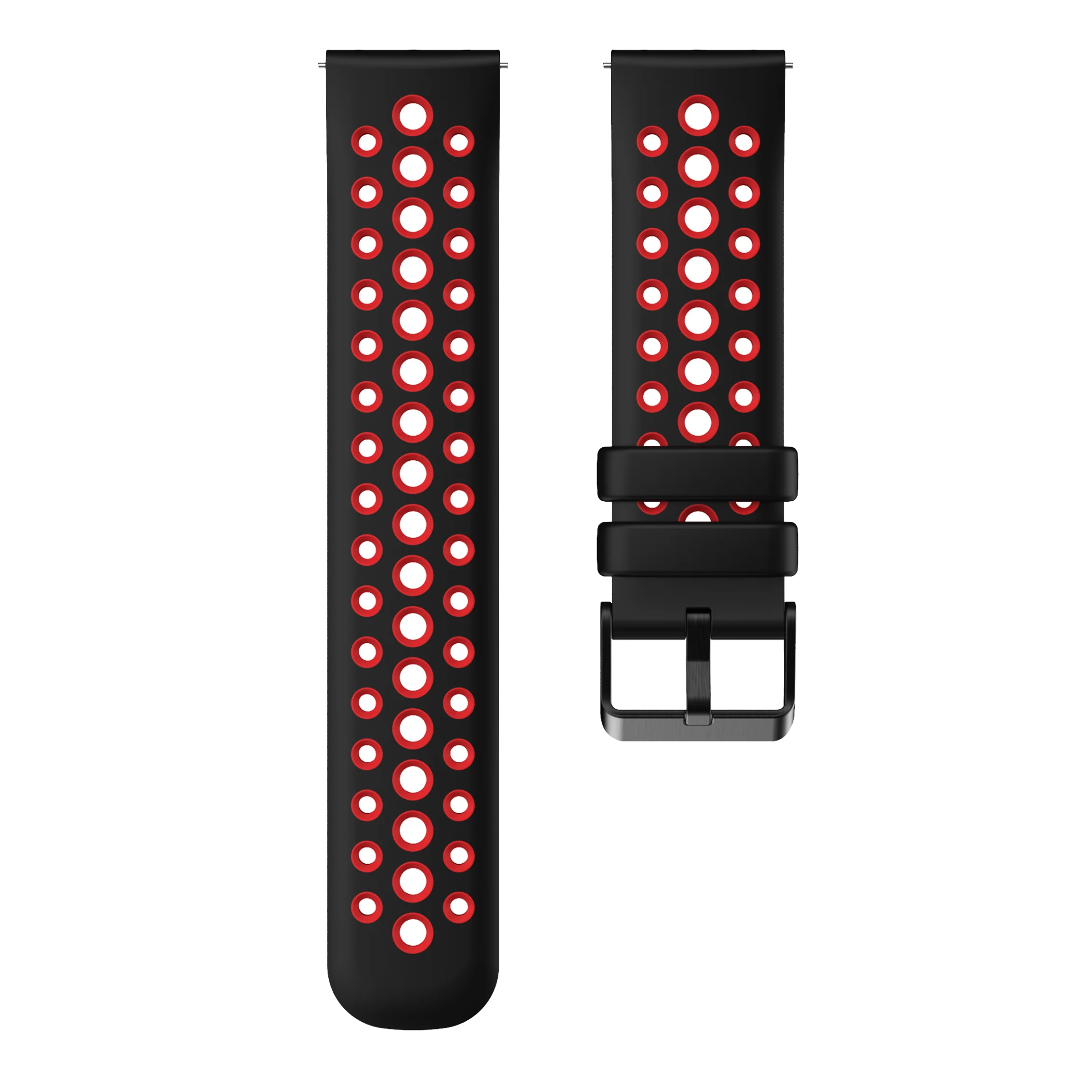 Breathable Two-Tone 22mm Sports Strap