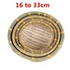 Natural Handmade Bamboo Baskets Fruit Vegetables Bread Rattan Steamed Storage Basket Home Tableware Storage Box bread basket 1
