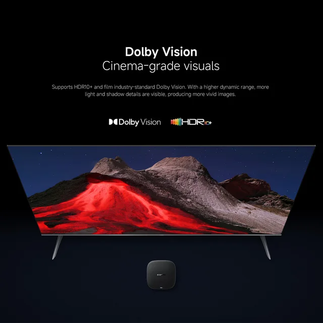 Global Version Xiaomi TV Box S 3rd Gen – 4K Ultra HD Google TV Box, 2GB RAM 32GB ROM, WiFi6, Bluetooth 5.2, Netflix Certified Smart Media Player 6