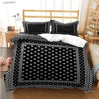 Fashion Casal All Season Luxury Duvet Cover Comforter Bedding Sets Soft Quilt Cover and Pillowcases Boy Single/Double/Queen/King