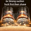 New Portable Electric Lint Remover Double Headed Fuzz Pellet Remover Machine Wireless Sweater Shaver Removes Clothes Shaver 3