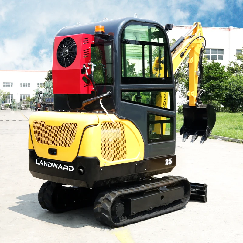 Agricultural Machinery Multifunctional Excavator Crawler 3 Ton Mini Excavator Crusher Mini Bagger Loose Soil For Sale