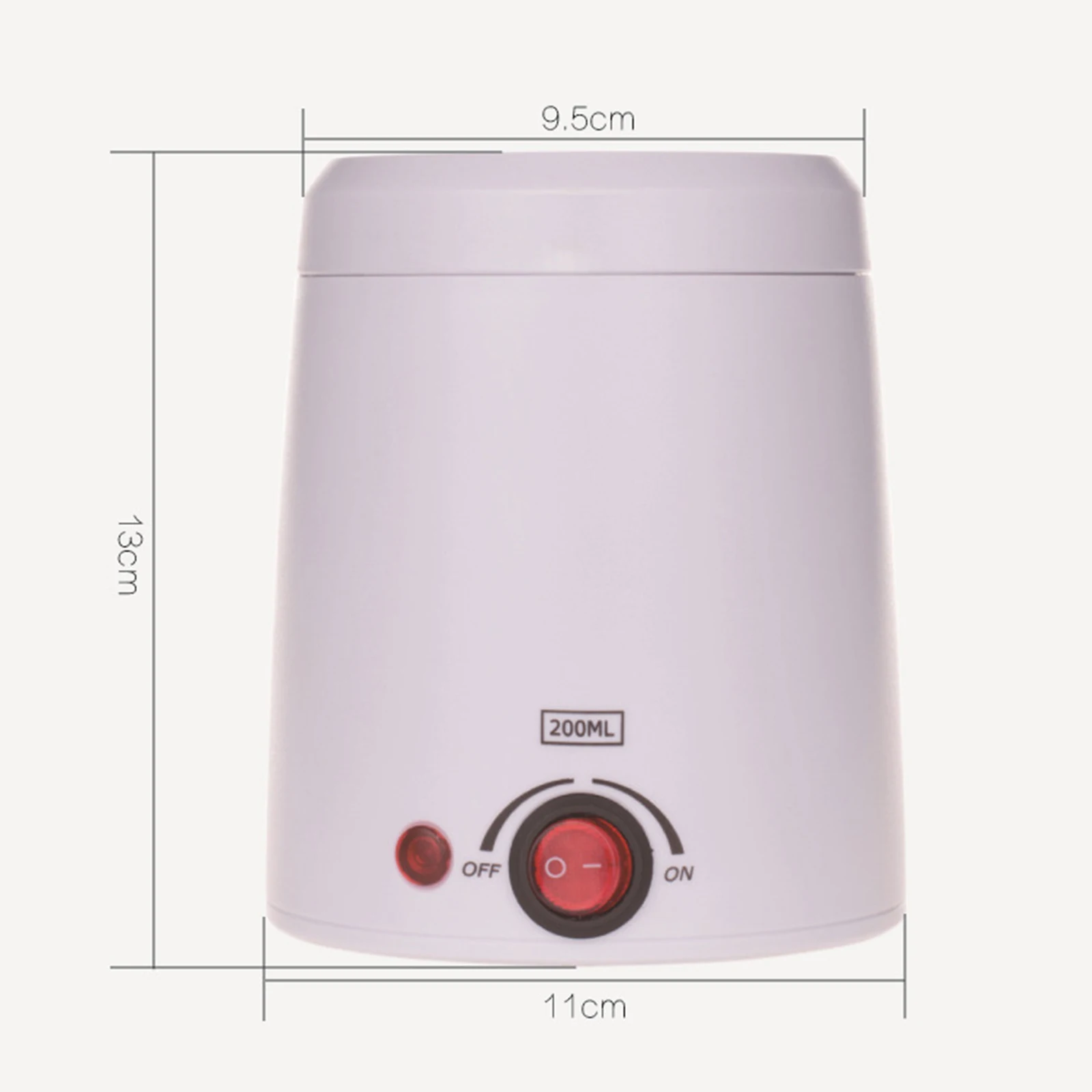 Electric Wax Heater Hot Wax Machine Paraffin Pot Warmer Hair Removal Wax-melt Machine EU PLug