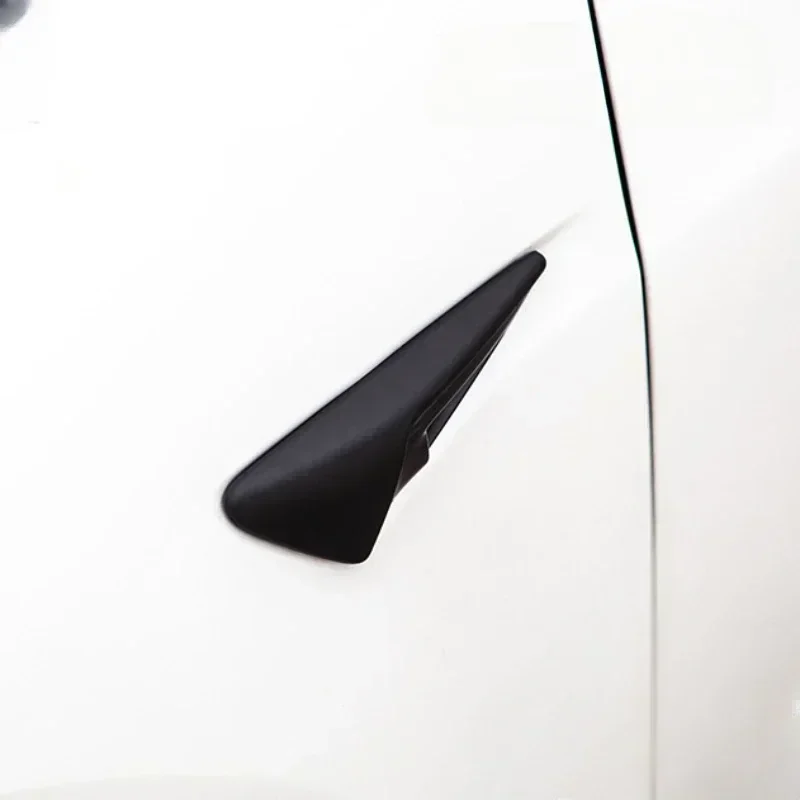 Fauhapyway Seitenkamera-Abdeckung Für Tesla - Carbon-Look, Wasserdicht & Easy Zu Montieren