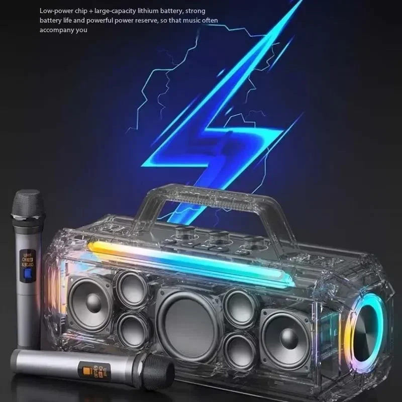 300W Bluetooth Speaker Outdoor Waterproof Sound Box Portable Subwoofer 3D Stereo Reverberation System bluetooth speaker outdoor speakers