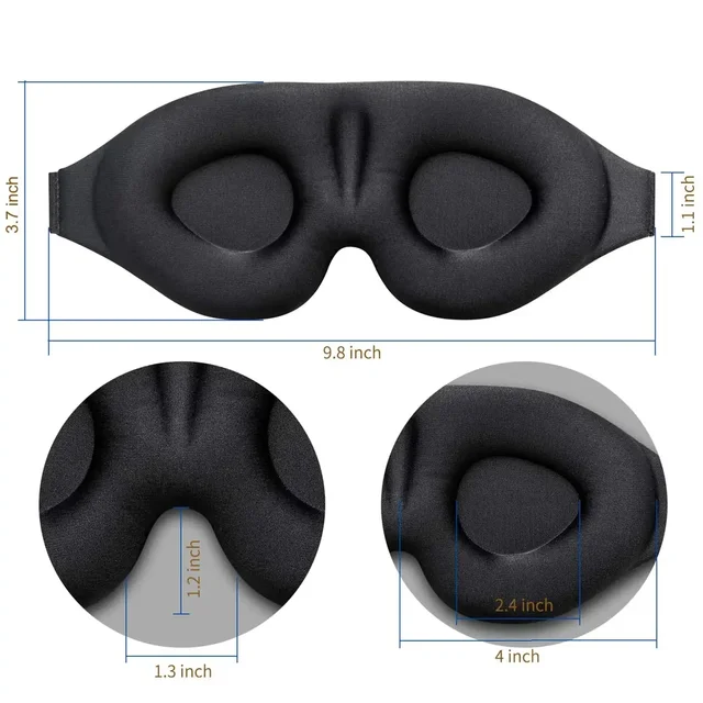3D Contoured Sleep Eye Mask 5