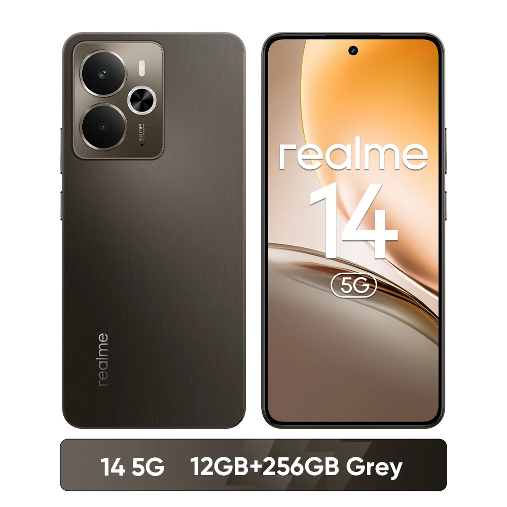 2025 New] realme 14 5G Smartphone Snapdragon® 6 Gen 4 Chipset 6.67