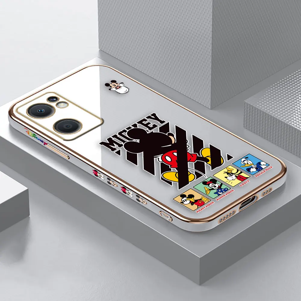 thumbnail image 1 of Funda de teléfono con dibujos de Mickey Mouse, E-TPU suave, OPPO RENO 2F 4 5 6 6Z 7Z 8 8T 10 PRO PLUS 4G 5G FIND X3 LITE, 1 of 5