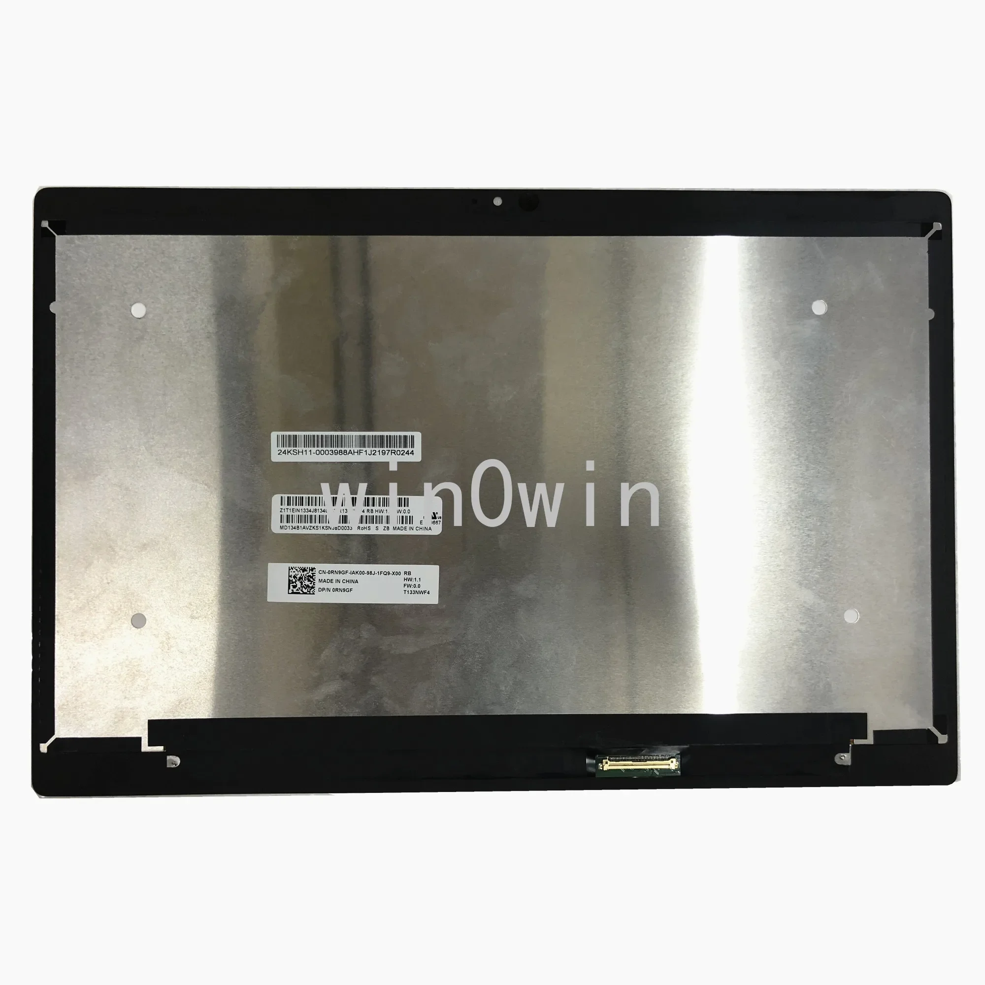 

ЖК-экран R133NWF4 RB T133NWF4-RB DP/N 0RN 9GF, цифровой преобразователь экрана в сборе для ноутбука Dell Latitude 3310 2-в-1