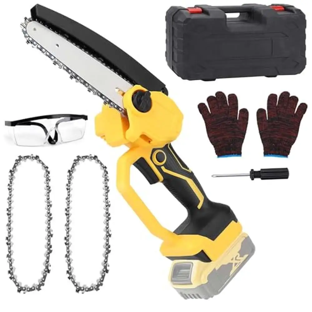 sem-fio-portatil-mini-power-chain-saw-bateria-dewalt-2-correntes-kit-seguranca-lock-10s-quick-cut-quintal-trabalho-6