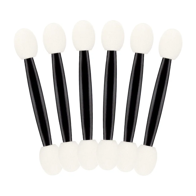 Professional Sponge Stick Eye Shadow Brush Applicator Cosmetic Makeup Double-head Eyeshadow Tools 25 Pcs