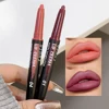 3D Matte Lipstick Lipliner Pencil Waterproof Lasting Outline Lips Contouring Smooth Nude Non-stick Cup Lipstick Crayon Cosmetics 5