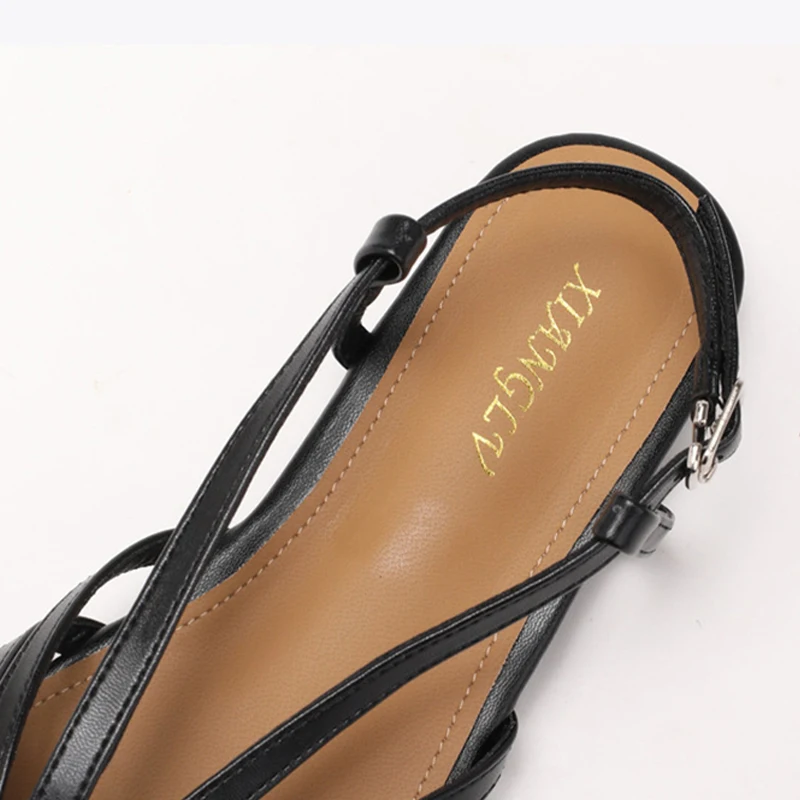 Vintage gewebte Keilsandalen, ausgehöhlte Sommerschuhe mit geschlossener Zehenpartie, lässige Slip-On-Espadrilles für Sommerbankette, atmungsaktive Espadrilles mit weicher Sohle – Detail 3