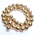 Light Gold Faceted