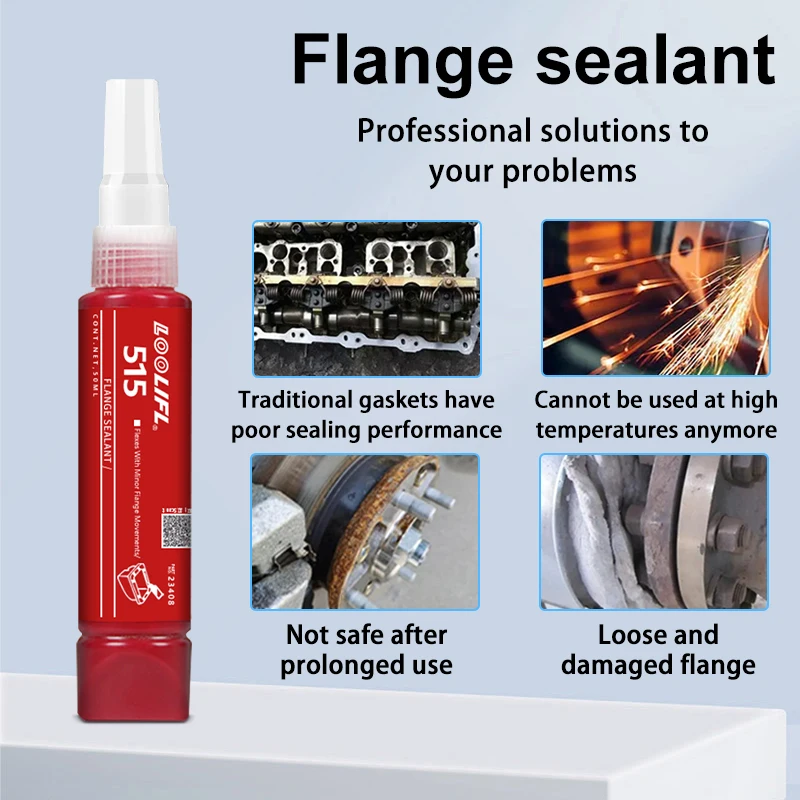 515 anaerobic top sealant, motor sealant instead of flange cover reducer, specially designed for high temperature heavy mechanical oil-resistant maintenance 2