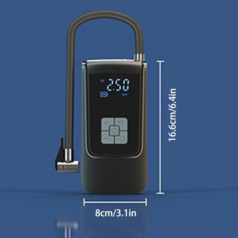 Car air pump Wireless dual power digital display air pump Tire Portable smart digital display