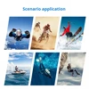 5KEIS with WiFi waterproof function suitable for riding motorcycle anti-shake remote control HD outdoor sports camera 4