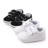 Spring and Autumn Baby Casual Sneakers Girls Boys Fashion Desion Soft Sole Hook&loop Solid Newborn Toddler Shoes First Walkers 2
