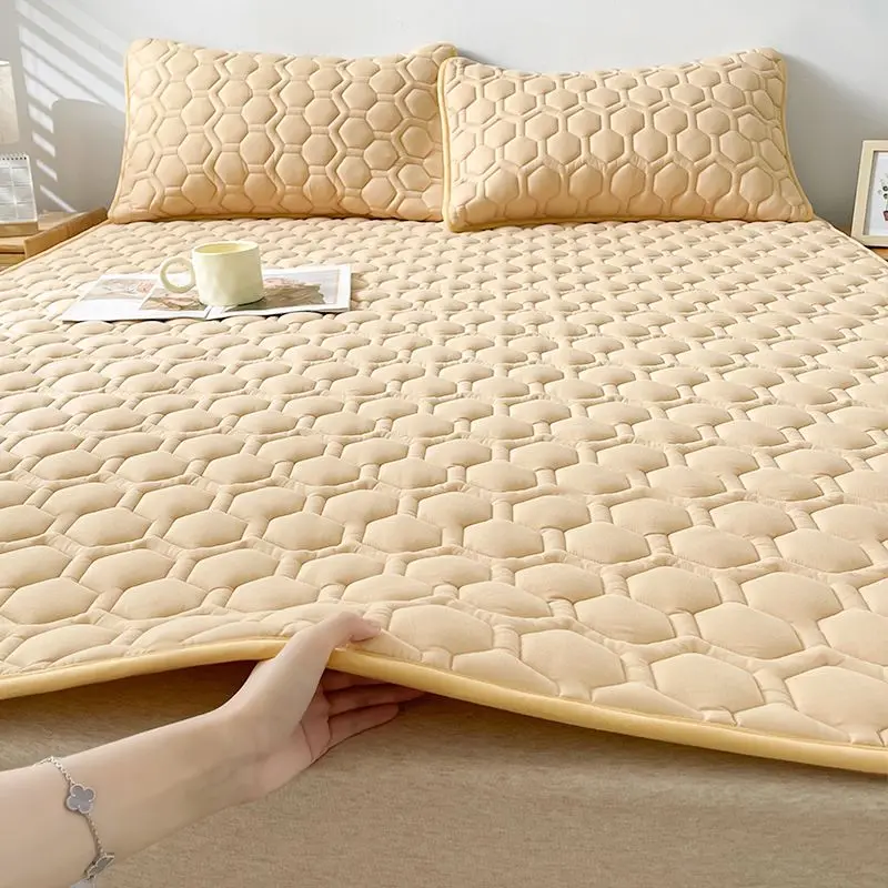 

Latex Mattress Soft Pad Household Thin Anti Slip Pad Mattress Student Dormitory Dirt Protection Pad Antibacterial And Anti Mite