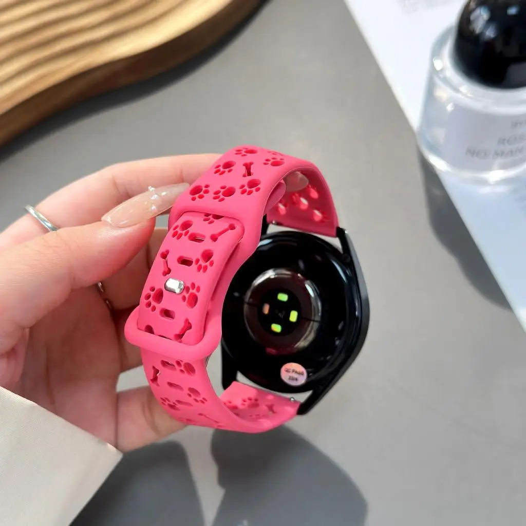 Silicone Sport Strap with Protective Case