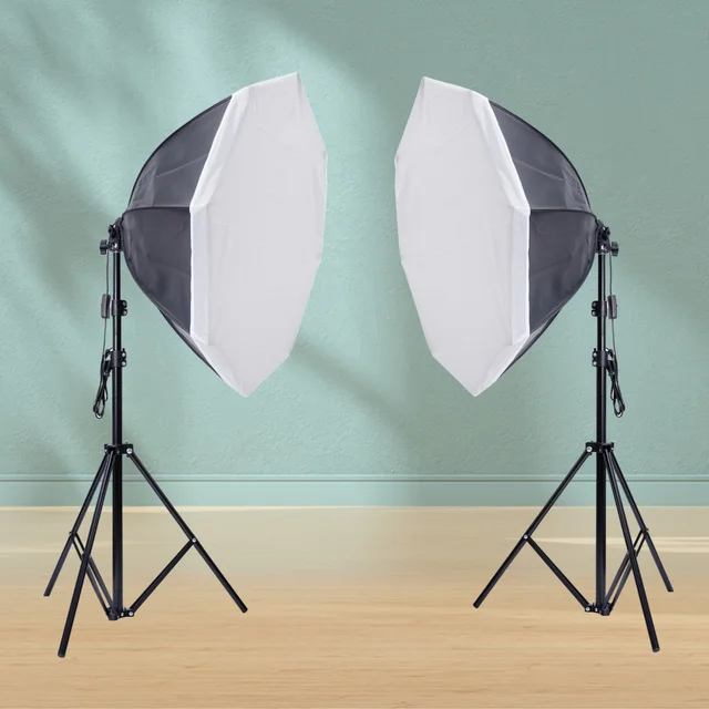 70cm Octagon Softbox Photography Lighting soft box With Tripod Photo Studio Accessories Various Of Bulb 1 70cm Octagon Softbox Photography Lighting soft box With Tripod Photo Studio Accessories Various Of Bulb 1