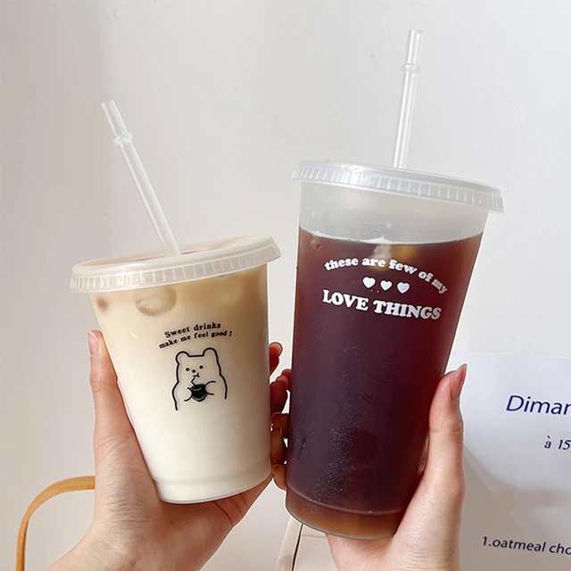 Straw-Free Bubble Tea Cups : Reusable Bubble Tea Cup