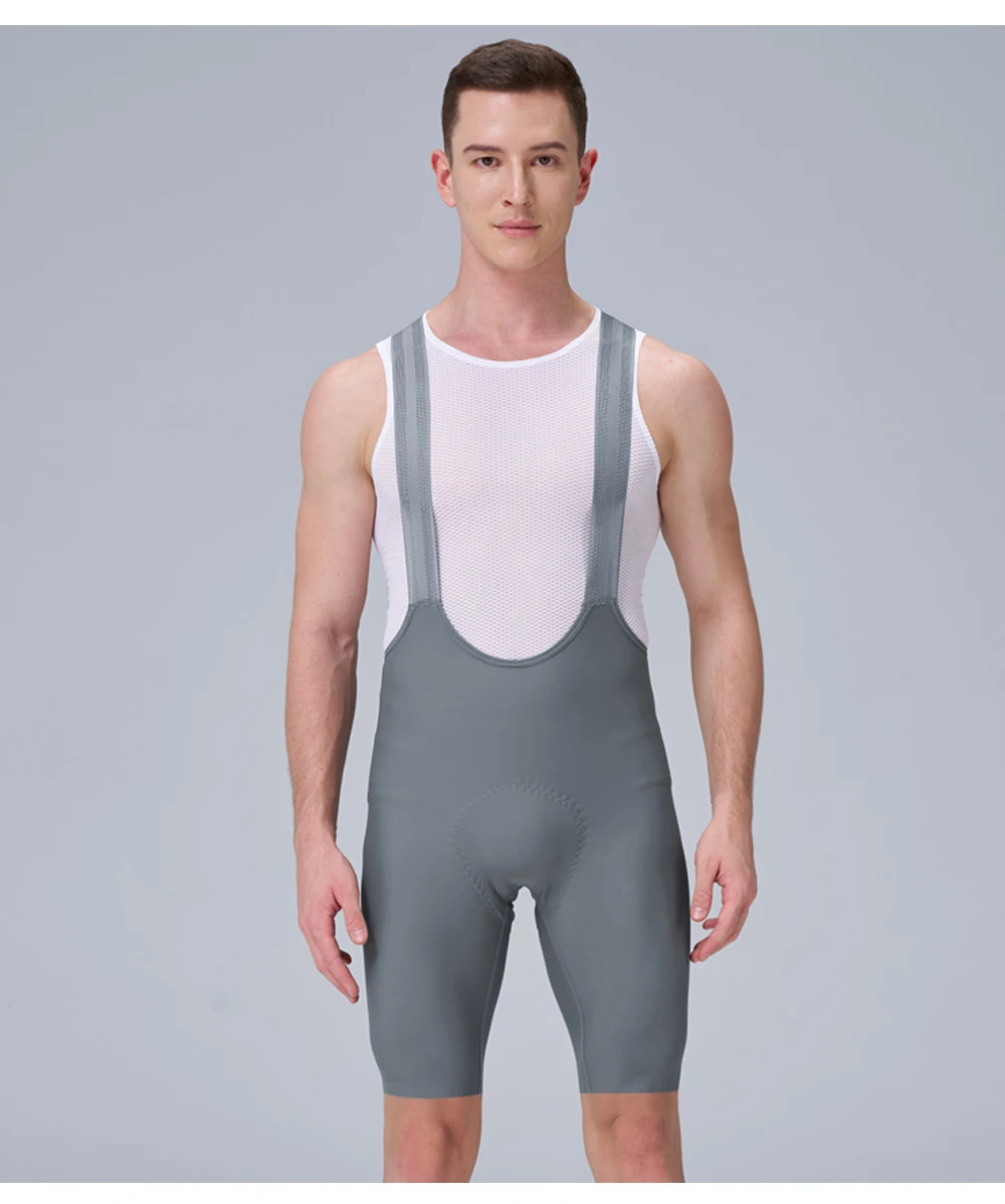 BCBE-ING Herren Bretelle Nahtlose Radsport-Trägerhose, Italien, 7-Stunden-elastisches Schnittstellenpolster, Radhose, MTB-Fahrrad-Trägerhose – Detail 11